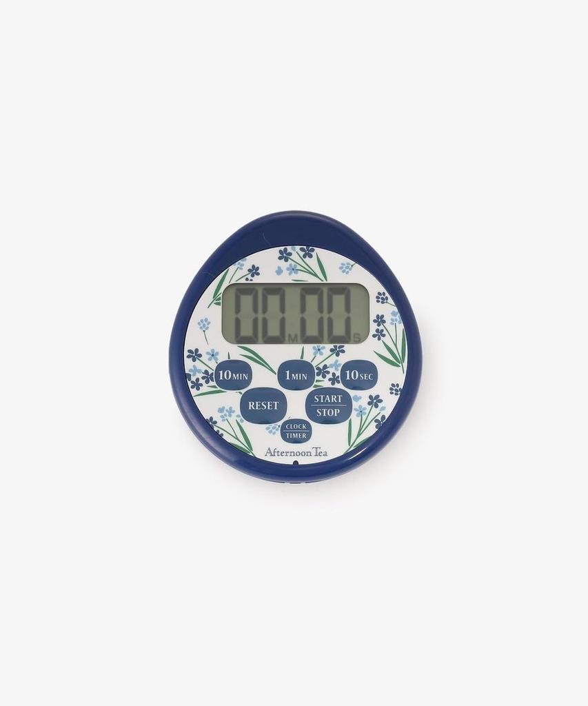 [Afternoon Tea Living] Afternoon Tea Living Cooking Scale (Digital Type) JQ90 Fleur du Coeur Digital Kitchen Timer Navy