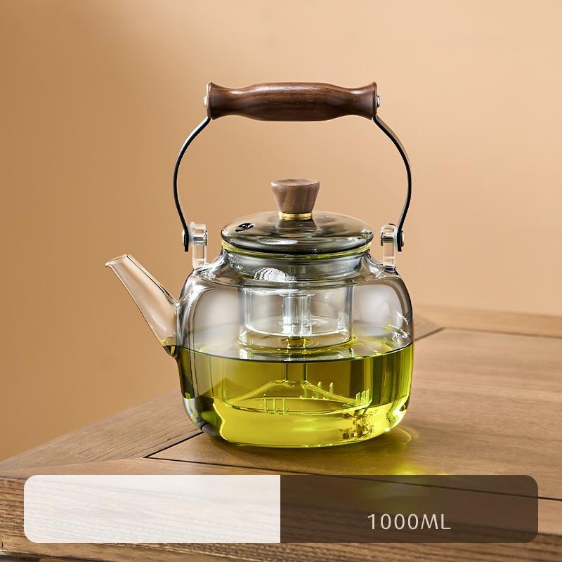 GIANXI Large Capacity Teapot China Hammer Design Tea Water Separation High Temperature Resistance Can Heated Tea Pot
