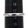 Używane TIFFANY&Co. Pierścionek Klasyczna obrączka UE#57.5 Platyna Pt950 4.8g Platyna prosta
