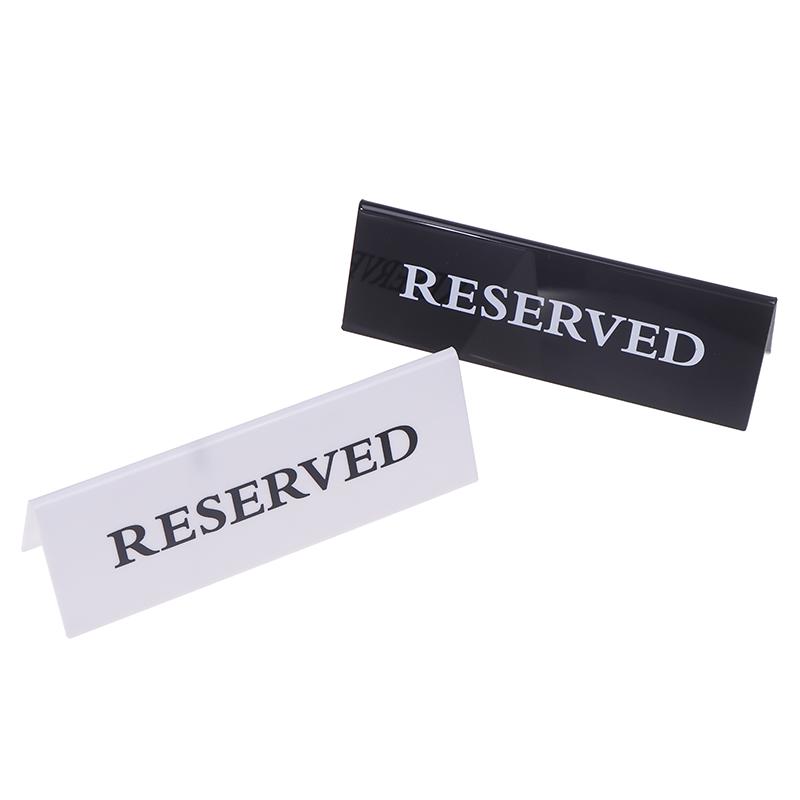 4 Buc Semn Acrilic pentru Card de Masă Hotel Restaurant Mese Rezervate Semn Memento Pentru Decorațiuni Nuntă Petrecere de Aniversare