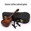 Mini Cutaway Classical Guitar Figurine - Folk Doll Instrument for Birthdays, Graduations, or Christmas Gifts for Adults