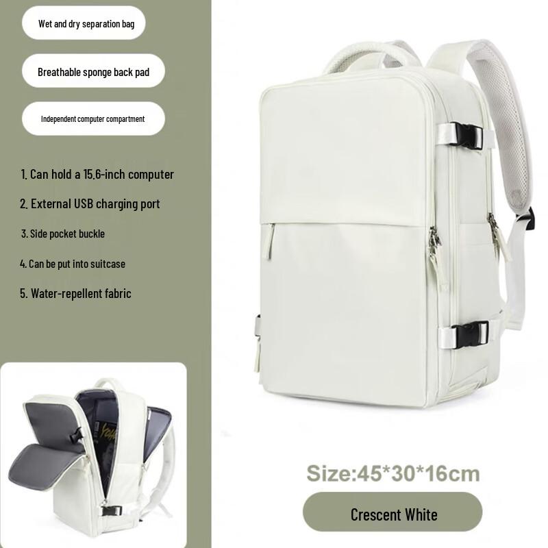 Li Shen Women's Upgraded Travel Backpack