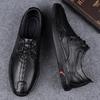 Fashion Genuine Leather Men's Oxford Shoes Spring Male Business Shoes Classic Formal Dress Footwear Luxury Brand Casual Shoes Sneakers