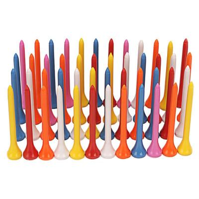 Fengyi Mixed Color Plastic Golf Tees (100 Pcs)