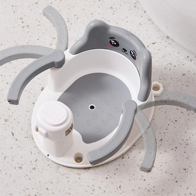 Easy To Remove Bathtub Seats Infant Bathtub Seat Baby Bath Seat for Sit-Up Bathing Provides Backrest Support for Baby