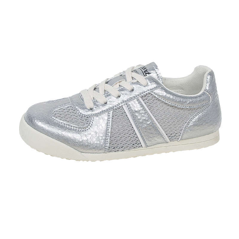 Mesh breathable Forrest Gump shoes women's 2025 spring and summer new retro flat-bottomed German training shoes versatile sports and leisure little