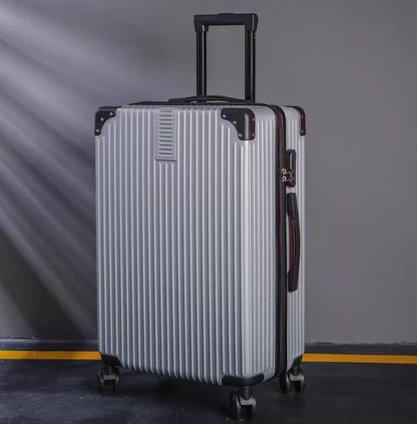 2024 28-Inch Sturdy Travel Suitcase with Combination Lock - Lightweight and Durable for Men and Women