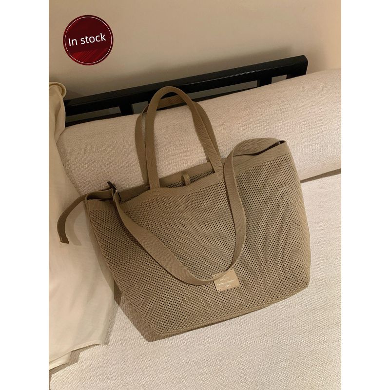 

South Style Chio2nd Roland Image Tote Bag Women s Casual Lazy Loose Mesh Satchel Shoulder Bag