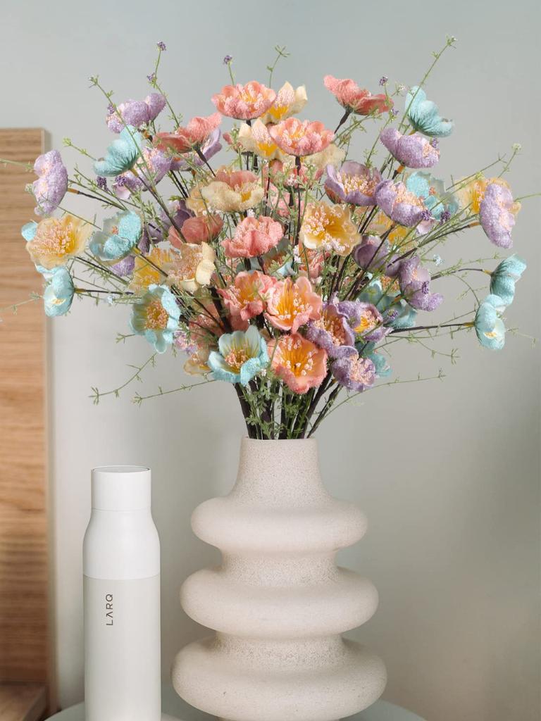 8 Adet Yapay Çiçekler 60cm Yapay Orman Gülü Çiçekleri Köpük Çiçekler Azalea Çiçekleri Ev Masaları Düğün Mutfak Dekoru için Sahte Çiçekler