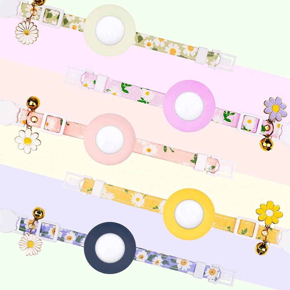 Barevné ochranné pouzdro na sledovač mazlíčků Silikonový ochranný návlek Nový držák na obojek pro psy pro Airtags