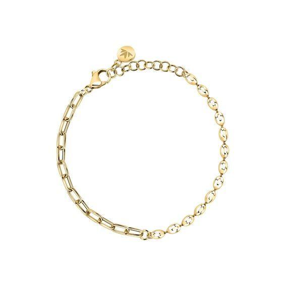 Morellato Intrecci Gold Tone Steel Bracelet SAZC11 For Women