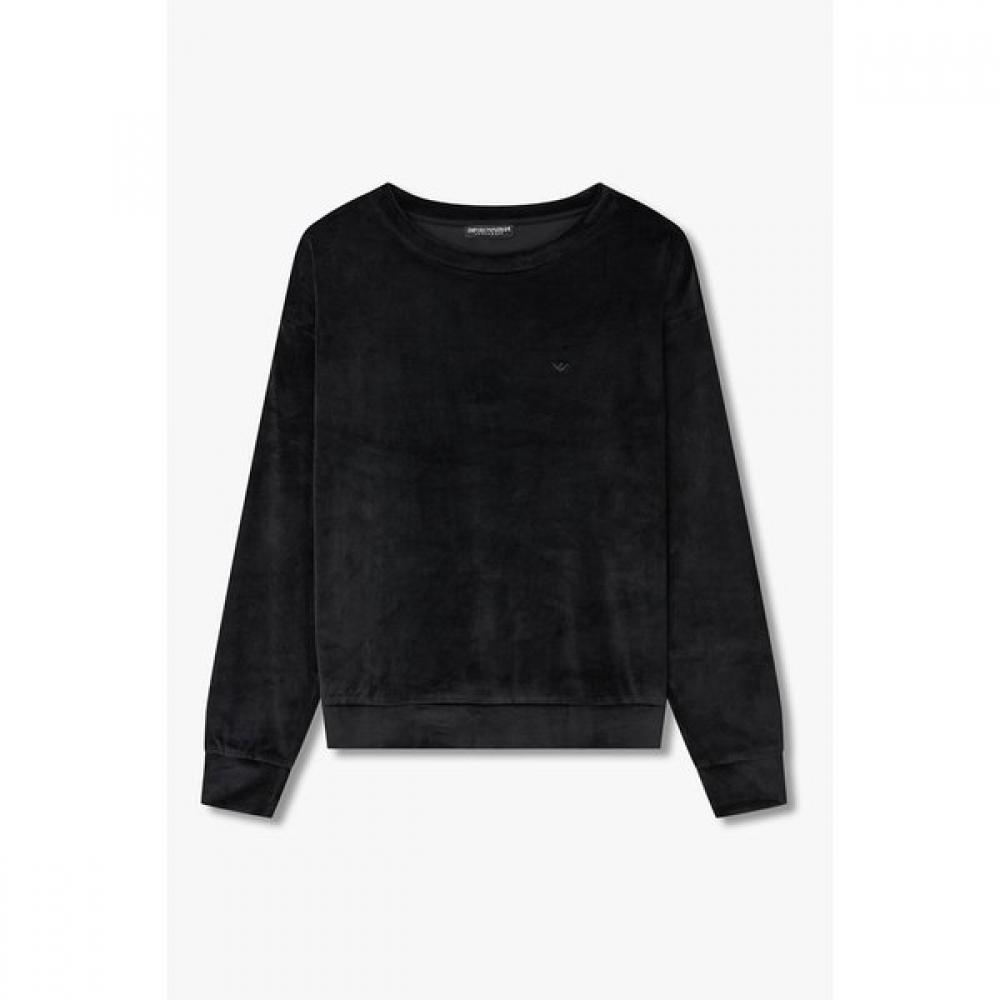 Emporio Armani Velvet Lounge Sweatshirt Drop Shoulder 0825336507 XS85 11300₽