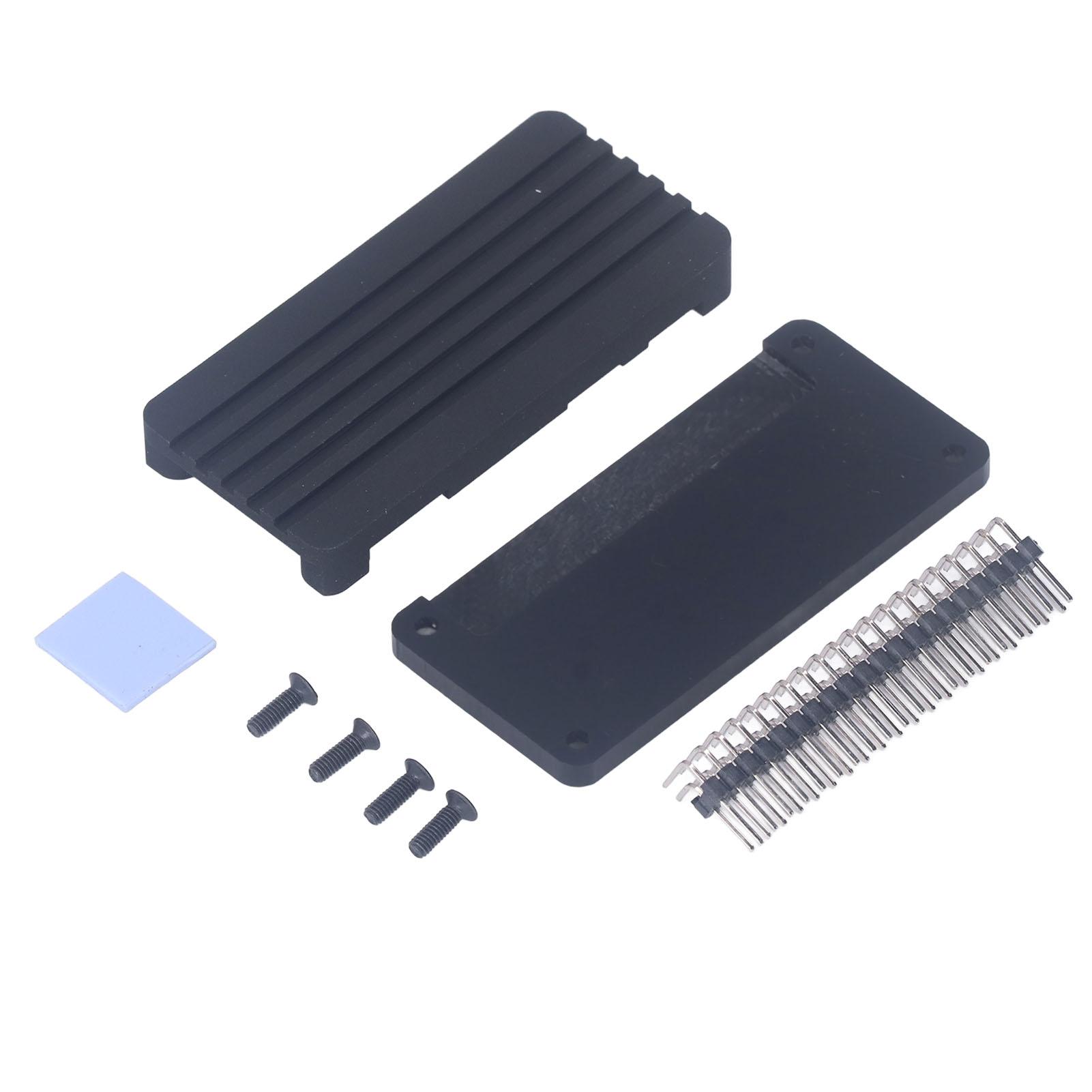 

Алюмінієвий сплав Охолоджуючий корпус Акрилова нижня кришка Корпус для пасивного охолодження для Raspberry Pi Зігнутий