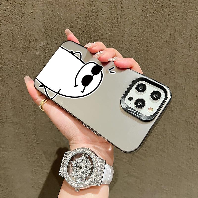 Silicone Case For Oppo A60 A18 A58 A78 A79 iPhone 17 16 15 14 13 12 11 Samsung A06 A16 A26 A36 A56 Cover DIY Painted Cartoon Shockproof Phone Bumper