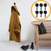 Magnetic Hooks Heavy Duty Strong 360 Degree Neodymium Magnet Swivel Swing Hooks For Kitchen Refrigerator Grill Key Towel Holder