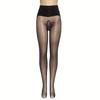 Men's Silky Shiny Ultra-Thin Pantyhose - Seamless Pearlescent Polka Dot Stockings with 360° Glitter