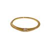 Vintage Zircon Circle Bracelet For Women With Silver And Gold Finish Stylish Jewelry Accessory