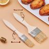 Wooden Handle High-Temperature Basting & BBQ Brush Set