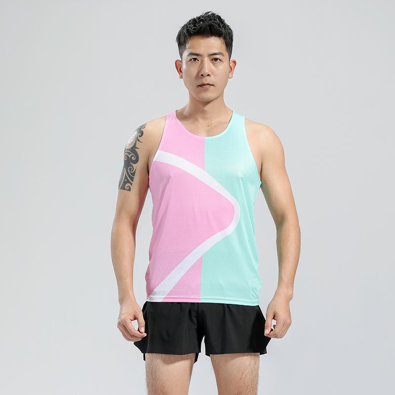 Men's Quick-Dry Marathon Racing Vest for Track, Trail, and Fitness Running