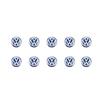 5/10Pcs 14mm Car Key Emblem Stickers Auto Control Key Logo Decals For Volkswagen VW Golf Tiguan Jetta Transporter Passat T5 Polo