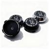 4pcs Black Rhino Logo Emblem Car Wheel Center Caps 60MM 56MM Wheels Hub High Cap Rhinoceros Badge Rim Hubcaps Cover Accessories