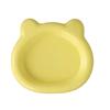 Cute Cat Food Dish Little Bear Dog Plate Colorful Kitten Bowl  for Puppy Cat