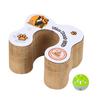 Cats Accordion Toy Foldable Cat Scratch Board with Bell Ball Portable Changeable Cat Scratcher Toy for Indoor Cats Anxiety Relief Exercise