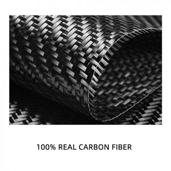 Hard Carbon Fiber Interior Hand Brake Cover Kit For Honda Civic 9th 2012-2015