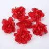 5Pcs Artificial Flowers 7.5cm Fake Flowers Heads for Home Room Dceor Garden Wedding Marriage Decoration Garland Gifts Accessory