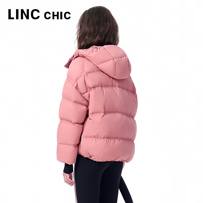 Jinyujie Women's 2025 Winter Stand Collar Short Down Jacket