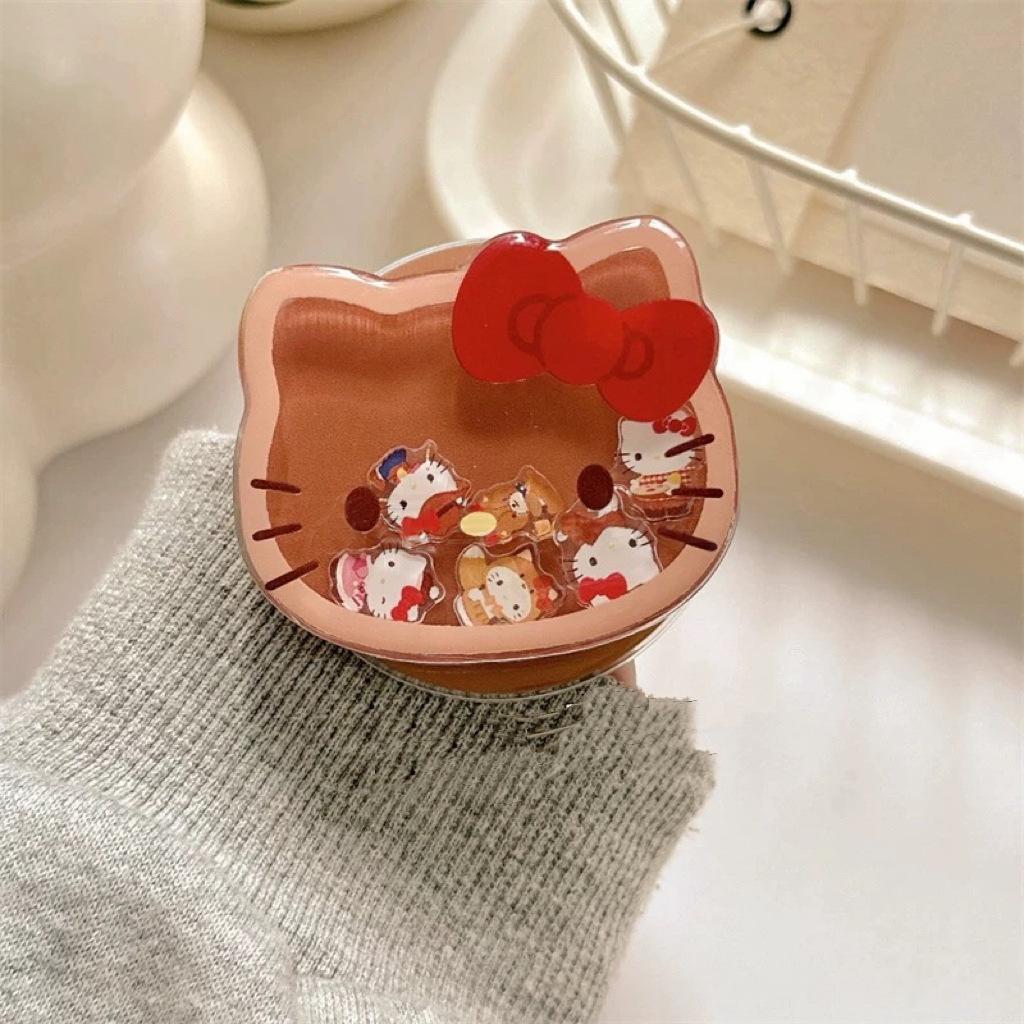 Cartoon Animal MagSafe Stand: Strong Magnetic, Retractable Airbag Design