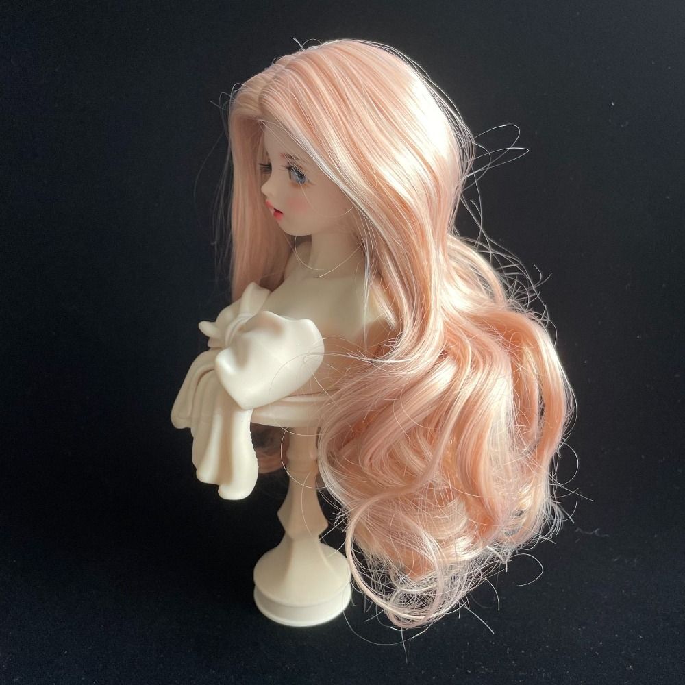 Curly Hair BJD SD Doll Hair High Temperature Fiber Bjd Wig Accessories Bjd Doll Wig  Children Gift