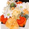 Soap Flower Romantic Scented Rose Decorative Soap Flower Bath Soap for Teachers' Day Anniversary Christmas Thanksgiving Mom