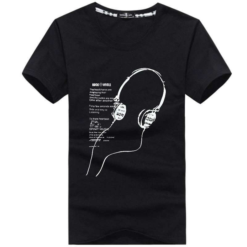 Premium Cotton Plus Size L-5xl Tee Shirt For Men Featuring Classic Summer Style