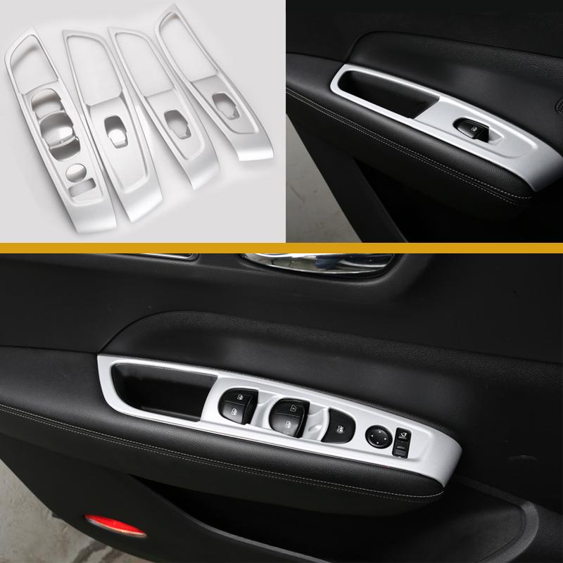 Decorative sticker for automobile door lifter panel for Renault Koleos Samsung QM6