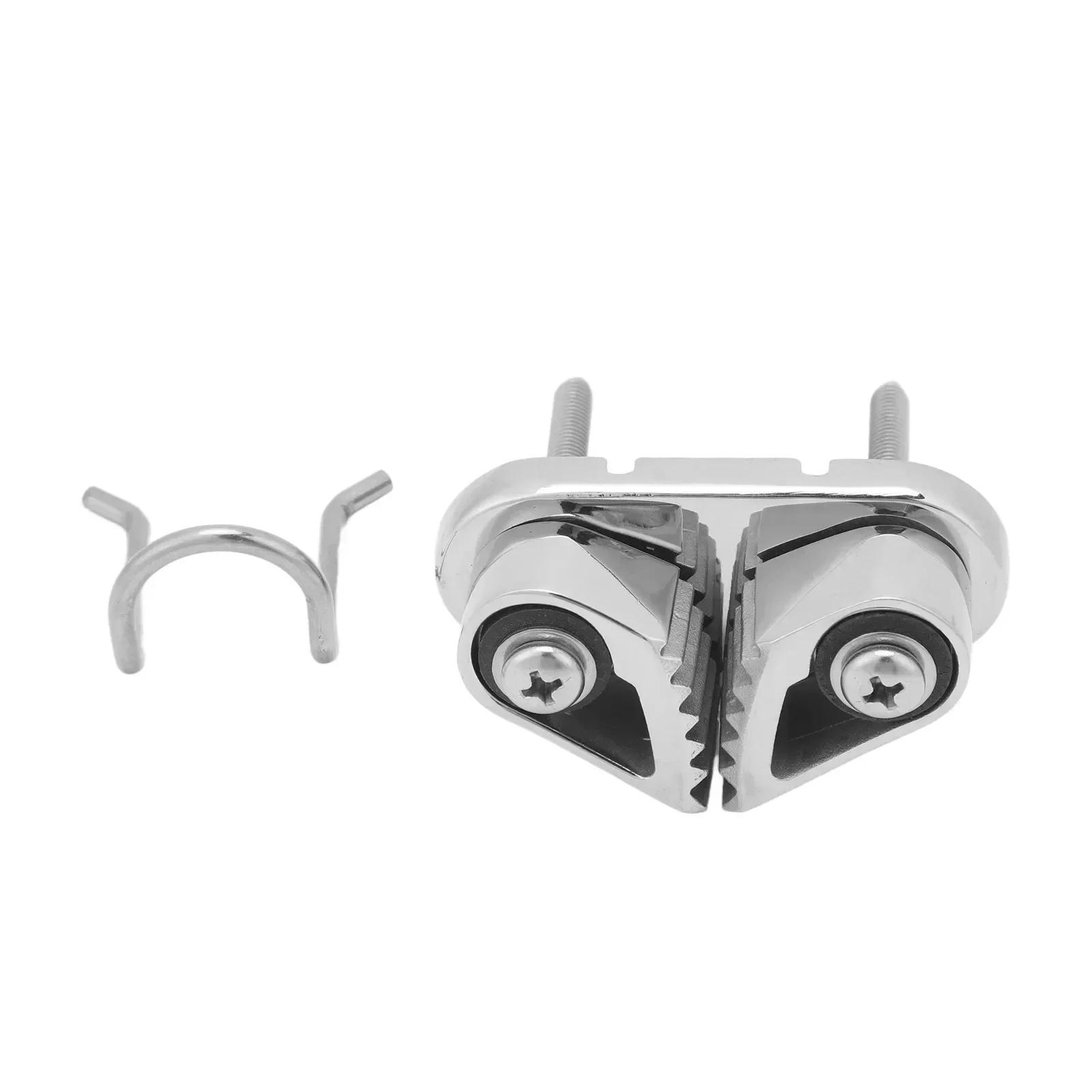 

Marine Cam Cleat 316 Stainless Steel Fairlead Leading Ring Anchor Rope Cleats Sailing Cleat for 3 to 12mm Rope Sailing Cleat