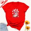 Howdy Easter Western Coquette Easter Bunny Cowgirl Aesthetic Retro Graphic T Shirts Oversized T Shirt Unisex Clothes Gothic Tops