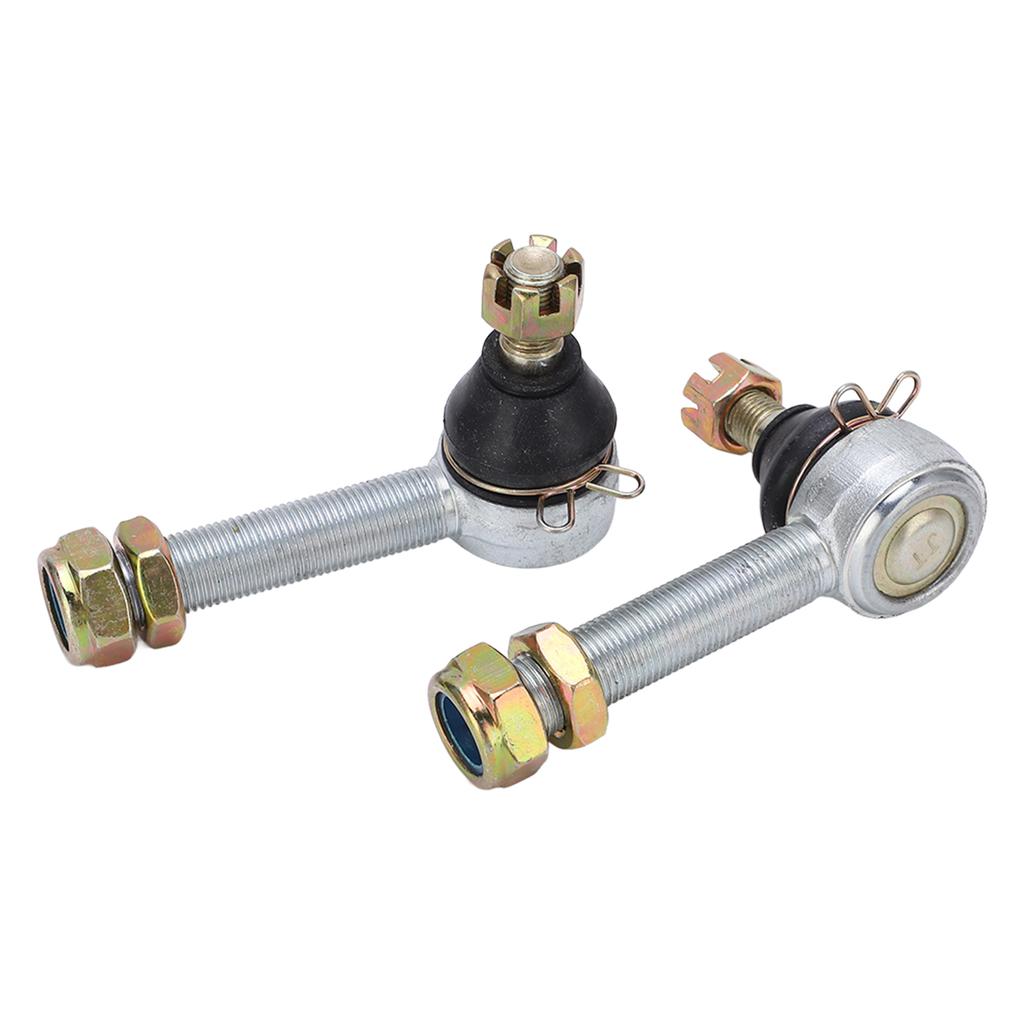 1 Pair 12mm 16mm Left Right Bolt Tie Rod End Ball Joiner for 150cc 250cc Quad Dirt Bike ATV Go Kart