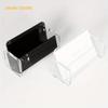 1/2pcs Multi Purpose Storage Minimalist Acrylic Business Card Holder Clear Black Elegant Office Desktop Display