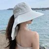 Wide Brim Shawl Fisherman Hat Anti UV Bucket Hat Fashion Panama Cap  Outdoor Sports