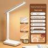 Eye-Protecting Dual-Use Rechargeable Desk Lamp with Touch Controls for Study and Bedroom Reading