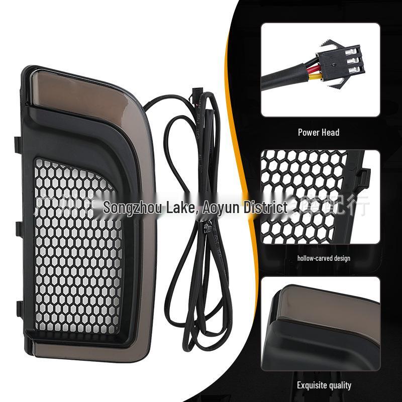 Harley Street Glide Road King LED Decorative Leg Shield Turn Signal