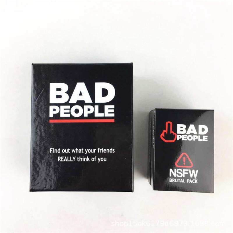

BAD PEOPLE Bad Guy Card Basic Extended Edition Board Game Cards
