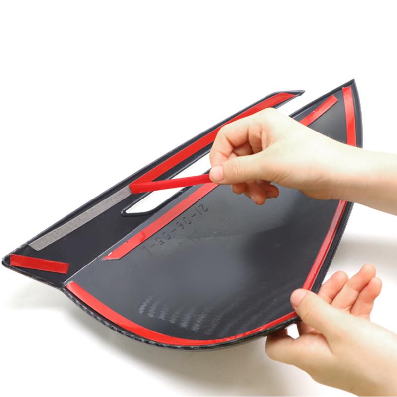 Hyundai Tucson NX4  2022 2023 Hibridiniam N Line Automobiliui Galinio Vaizdo Veidrodėlio Šoninės Dangtelio Korpuso Apdailos ABS Anglies Pluošto Priedai