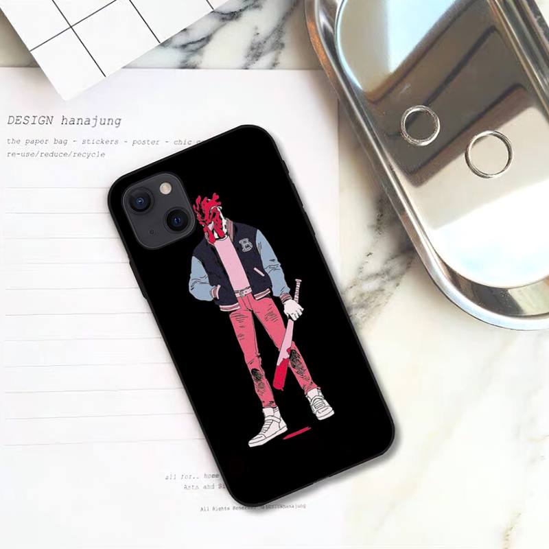 Hotline Miami Game Phone Case For iPhone 11 12 Mini 13 14 15 Pro XS Max X Plus SE XR Shell