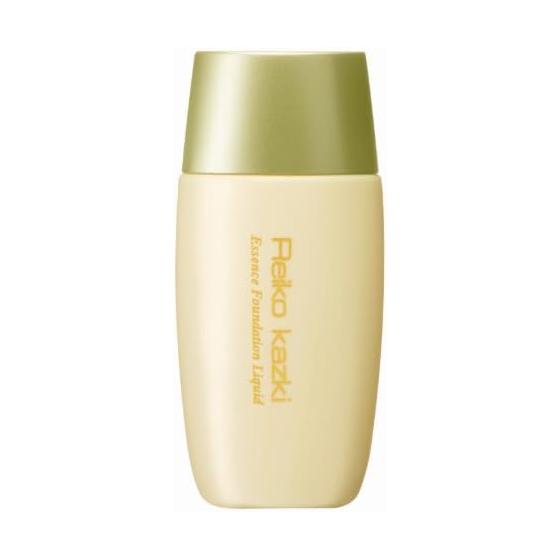 Kazuki Reiko Essence Foundation Liquid (Yellow Beige (1)) Bright skin tone Adheres tightly! No smearing, sebum breakage, or dullness, leaving your