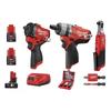 Milwaukee M12 Cordless Automotive Repair 3-Piece Kit CN Plug (adapter Included)