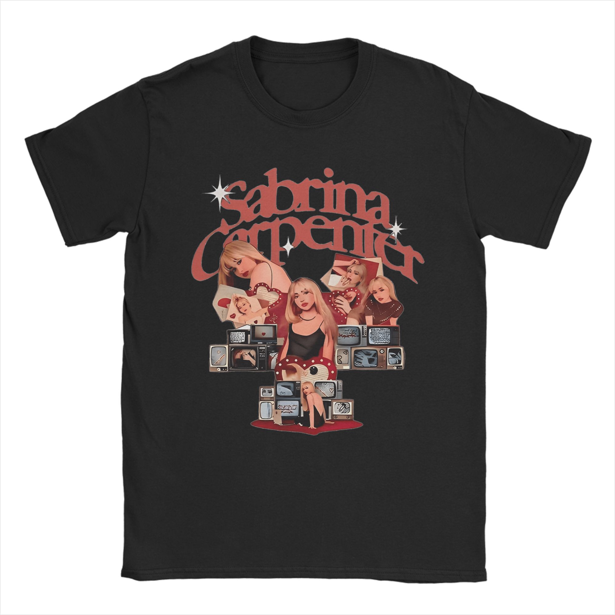 Sabrina Carpenter Retro Collage T-shirt XL