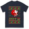 Santa Jolly Af Funny Christmas Joke T Shirt