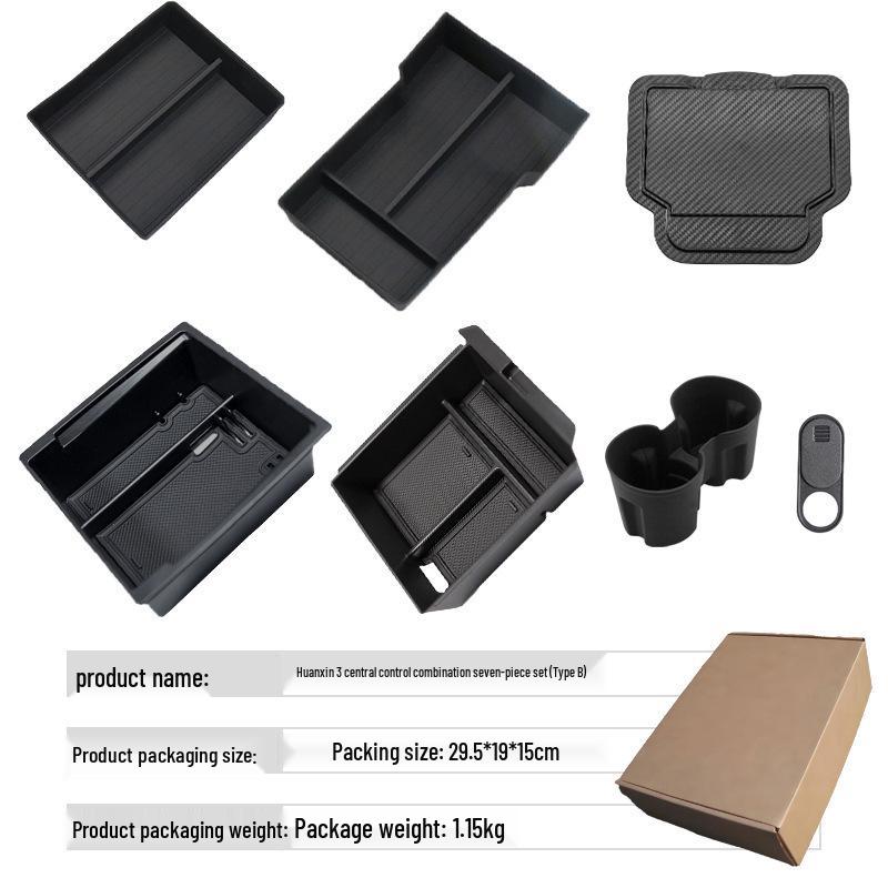 Tesla Model Y/3 Enhanced Central Console Armrest Storage Box